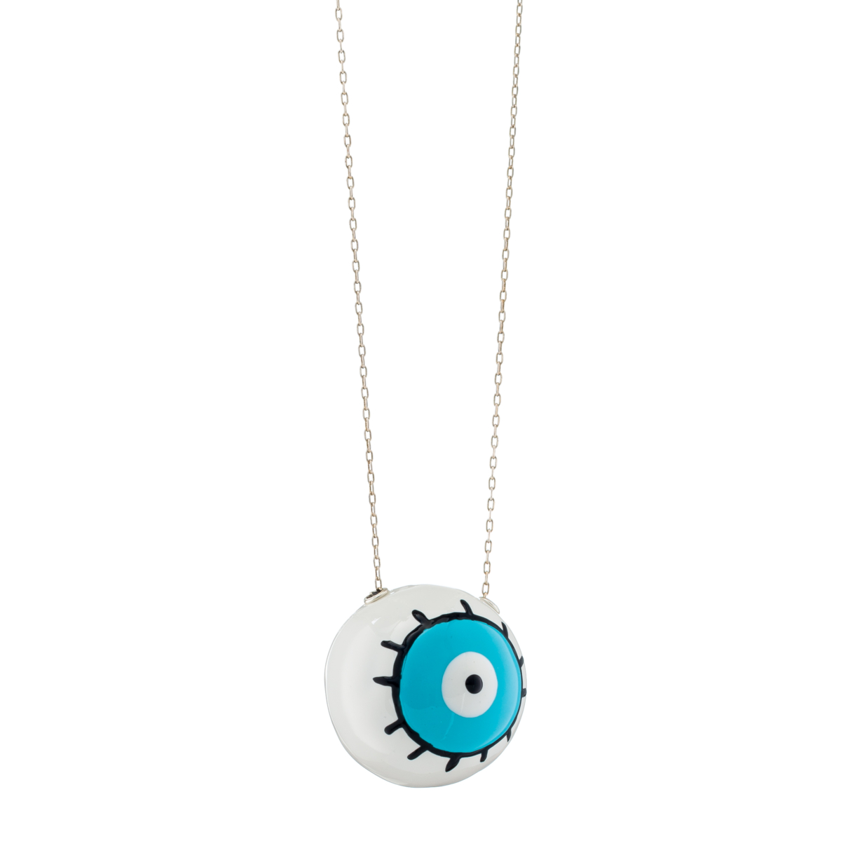 Medium evil-eye ball pendant